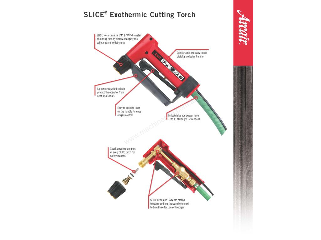 New 2015 arcair SLICE BATTERY PACK Oxyfuel Cutters Manual in , SA