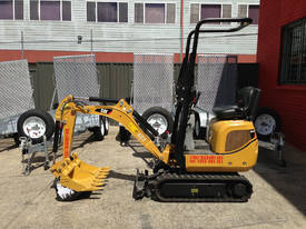 TIGHT ACCESS MINI EXCAVATOR - 3 BUCKETS & TRAILER - Hire - picture0' - Click to enlarge