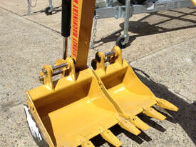 TIGHT ACCESS MINI EXCAVATOR - 3 BUCKETS & TRAILER - Hire - picture0' - Click to enlarge