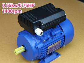 0.55kw/0.75HP 1400rpm Electric motor single-phase - picture0' - Click to enlarge
