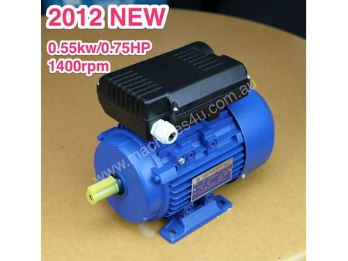 0.55kw/0.75HP 1400rpm Electric motor single-phase