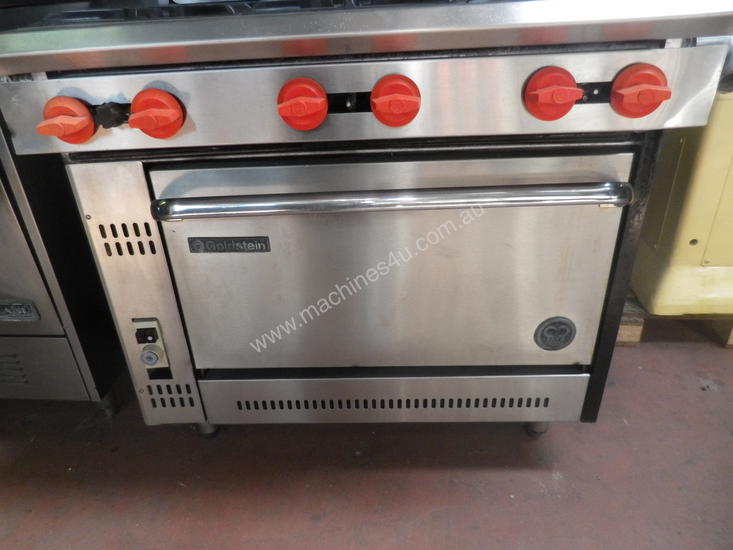 caption Goldstein 6 Burner Oven Range
