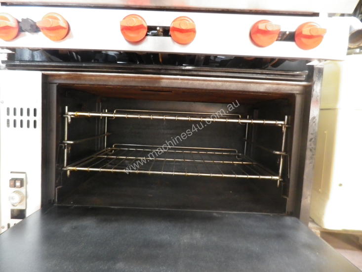 caption Goldstein 6 Burner Oven Range