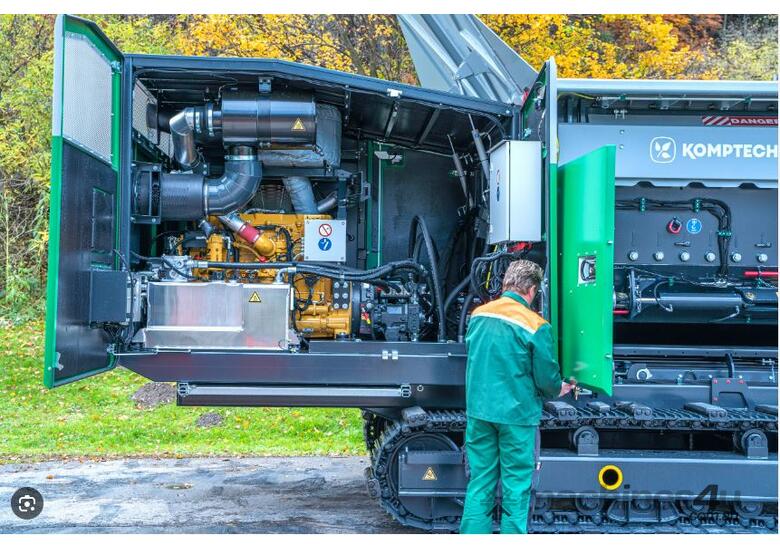 caption Terminator 6000s Single Shaft Shredder, Cat C18 with XXF Rotor *Ex Demo