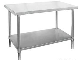 F.E.D. WB7-2400/A Stainless Steel Workbench - picture0' - Click to enlarge