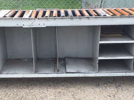 Heavy Duty Steel Roller Bench Conveyor Table  - picture0' - Click to enlarge