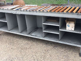 Heavy Duty Steel Roller Bench Conveyor Table  - picture0' - Click to enlarge