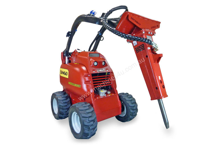 caption NEW : ROCK BREAKER DINGO KANGA MINI LOADER FOR HIRE