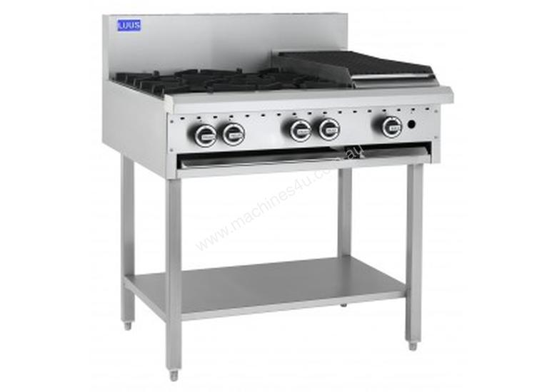 caption Luus Essentials Series 900 Wide Oven Ranges 6 burners & oven