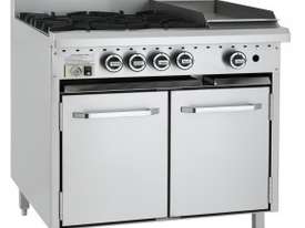 Luus Essentials Series 900 Wide Oven Ranges 6 burners & oven - picture0' - Click to enlarge