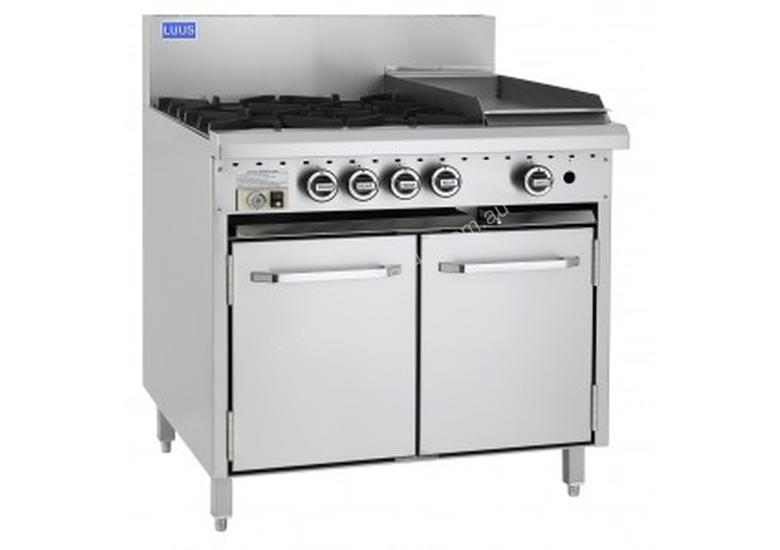 caption Luus Essentials Series 900 Wide Oven Ranges 6 burners & oven