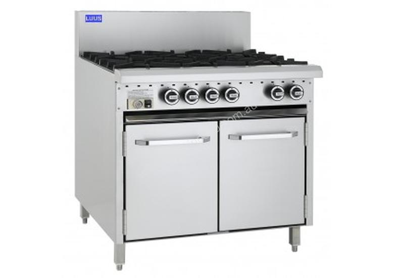 caption Luus Essentials Series 900 Wide Oven Ranges 6 burners & oven