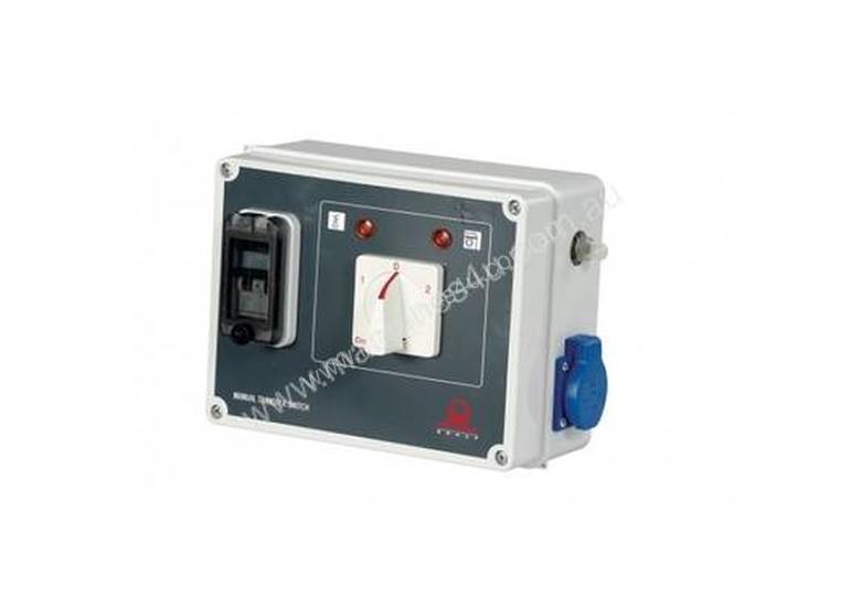 caption Pramac Manual Transfer Switch