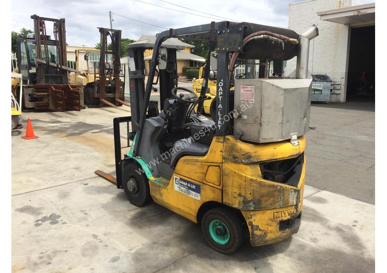 Used 2007 Mitsubishi FD18N Counterbalance Forklifts In , - Listed On ...