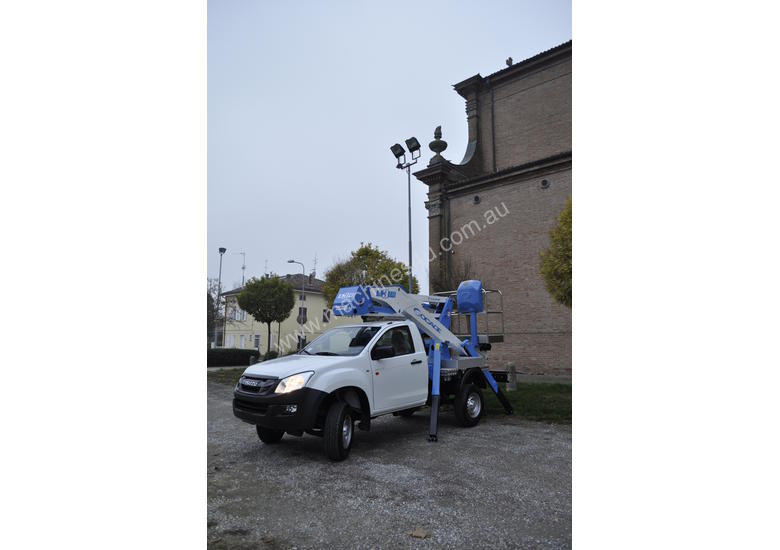 caption Truck Mounted Elevated Working Platform