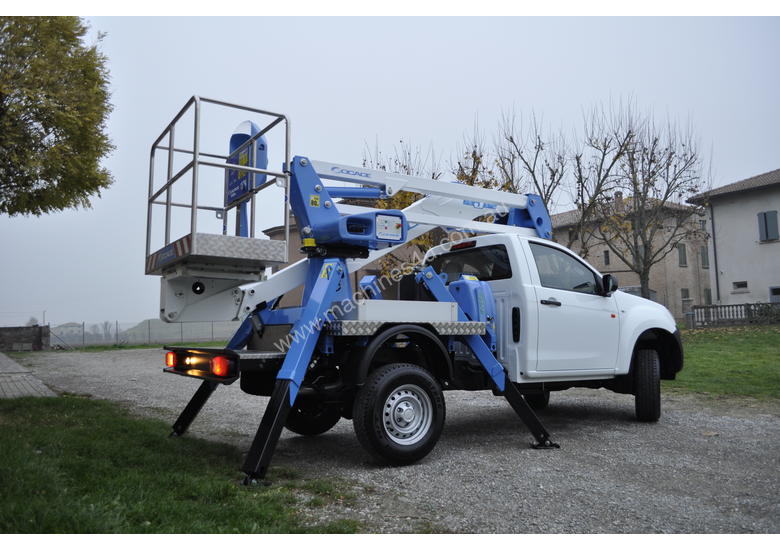 caption Truck Mounted Elevated Working Platform