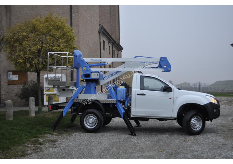 caption Truck Mounted Elevated Working Platform