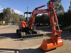 SOLD---Kubota U45-3ST 4.5T Zero Swing, Hogan Quick Hitch, 1200mm Mud Bucket, New Cutting Edge - picture2' - Click to enlarge