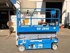 Scissor Lift Electric 7.9m 26ft Slab GS2646 - picture0' - Click to enlarge