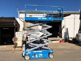 Scissor Lift Electric 7.9m 26ft Slab GS2646 - picture0' - Click to enlarge