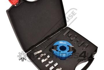 40mm Multi Profile Spindle Cutter Head Set Suits 30mm Spindle Includes 7 sets of profiled knives &