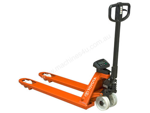 Toyota BT Lifter Hand Pallet Jack with Weight Indicator