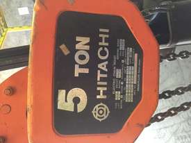 Hitachi 5T Chain Hoist - picture1' - Click to enlarge