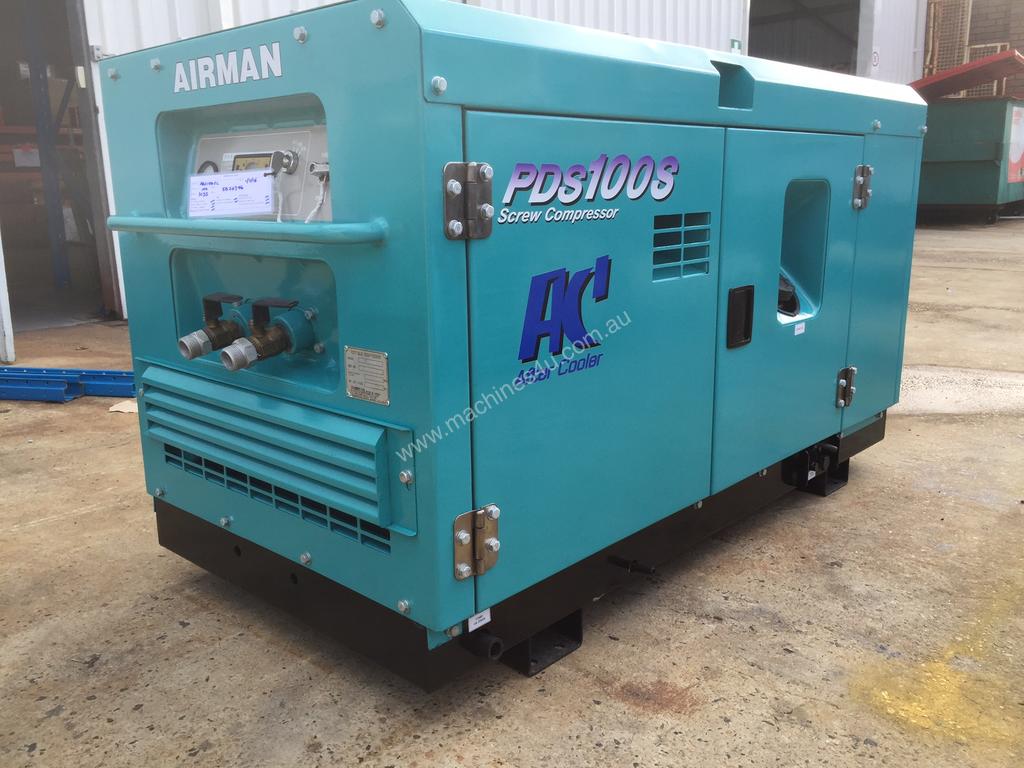 Used 2017 airman PDS100S5C1 Screw Compressors in KEWDALE, WA