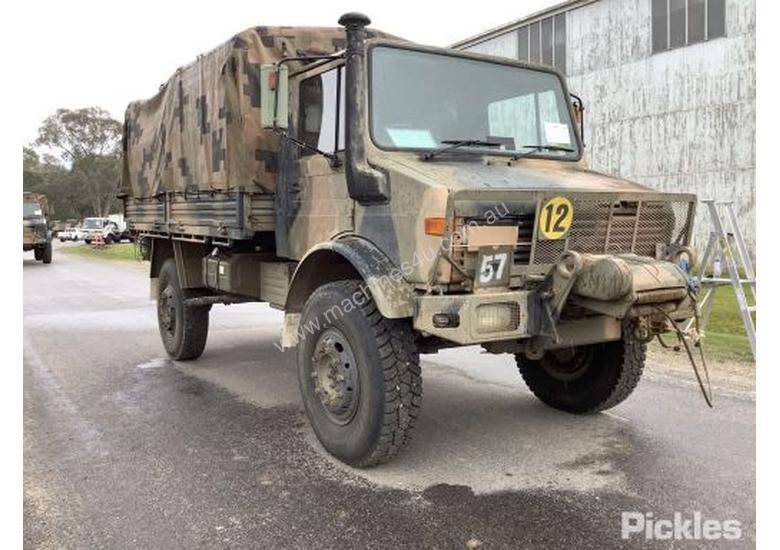 Used mercedes benz 1983 Mercedes Benz Unimog U1700L Tautliner Trailer ...