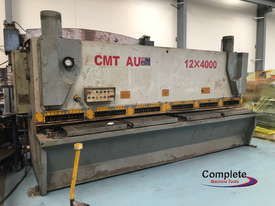 Used CMT 12mm x 4000mm VR guillotine - picture0' - Click to enlarge