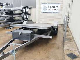 HYDRAULIC TILTING CAR TRAILER!! 18X6!! (Aussie Manufactured)  - picture2' - Click to enlarge