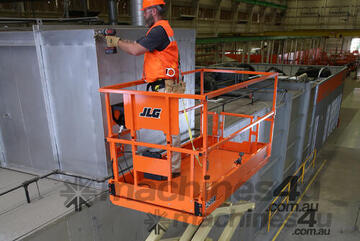 R3246 Electric Scissor Lift - 9.8 m Platform Height, Compact & Rental-Ready