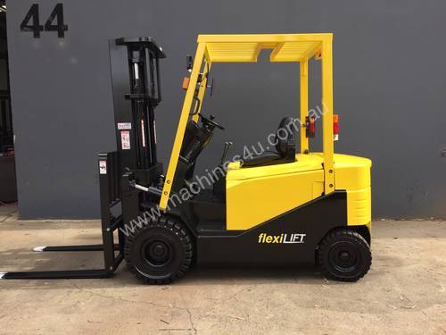 Hyster J2.50HEX 2.5 Ton Electric Container Mast Counterbalance Forklift - Fully Refurbished