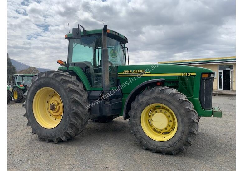 caption John Deere 8110 Tractor