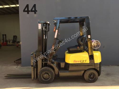 TCM FG18N18 Container Mast Counterbalance Forklift - Fully Refurbished