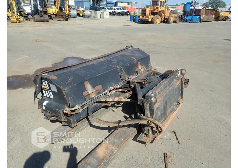 Used CATERPILLAR BA18 BROOM ATTACHMENT Skid Steer Broom in , Listed