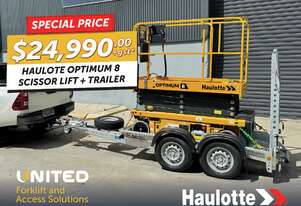 Electric Scissor Lift & Trailer Package
