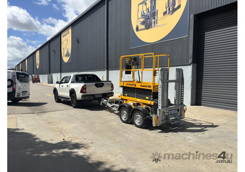 Electric Scissor Lift & Trailer Package