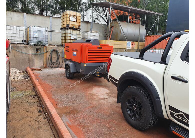 caption 375CFM Aftercooled Diesel Compressor Hire