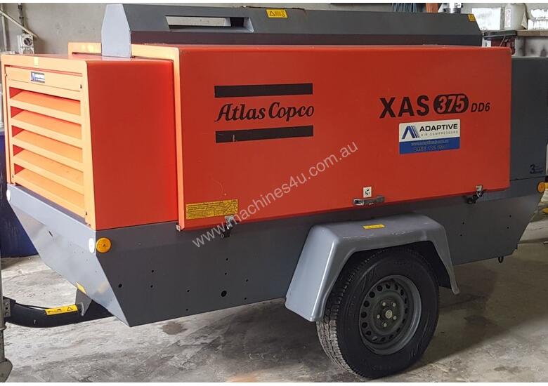 caption 375CFM Aftercooled Diesel Compressor Hire