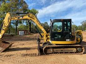 2010 CAT 308D CR 8.4T Zero Swing Hydraulic Excavator Steel Tracks - picture0' - Click to enlarge