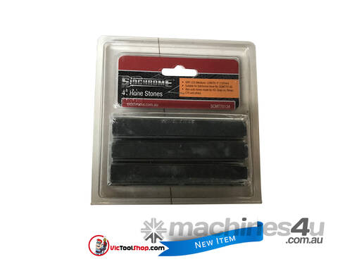 Sidchrome 102mm Replacement Hone Stones 220 Grit SCMT70134 - Pack of 3