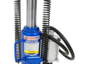 Tradequip TQBJT12TA 12,000KG Bottle Jack - Air Hydraulic - picture0' - Click to enlarge