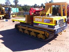 Morooka Track Carrier Flat Deck c/w Crane - Hire - picture0' - Click to enlarge