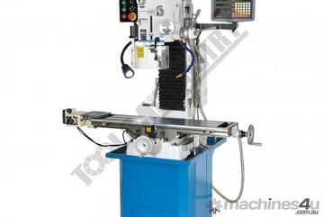 SHAW - HAFCO HM-48B Geared / Tilting Head Mill Drill with DRO, Z Axis Travel Motorised