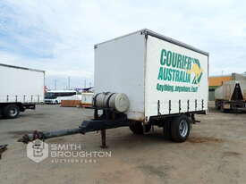 1990 PARK MOTOR BODY SINGLE AXLE CUTAIN SIDE PIG TRAILER - picture2' - Click to enlarge