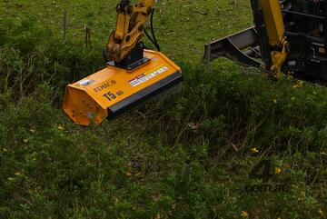 Femac T5-105 Hydraulic Flail Mower/Mulcher for 3.5-6T Excavators