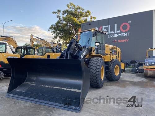 caption Sany SW405K Wheel Loader with Sany-Live Telematics