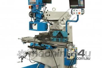 Industrial Turret Milling Machine BM-30A Table Travel: (X) - 760mm (Y) - 360mm (Z) - 430mm Includes