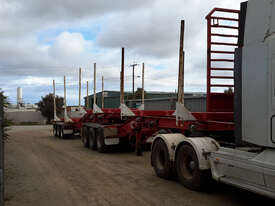 Plunkett B/D Combination Log Jinker Trailer - picture0' - Click to enlarge